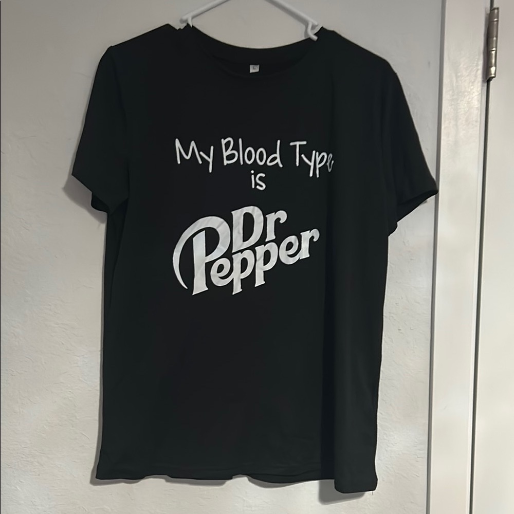 Dr Pepper Black Graphic T-Shirt